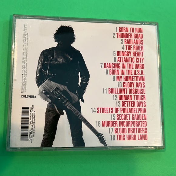 Bruce Springsteen CD Greatest Hits - Picture 3 of 4